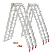 DURAFORCE USA New 1500lbs Capacity 7.5' 2x Folding Loading Ramps Kit For Motorcycle ATV