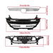 DURAFORCE For 2021-2023 Honda Accord Front Grille&Trim&Head Lamp Trim&LED Fog Light Set