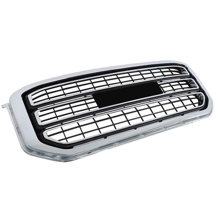 DURAFORCE For 2015 16-2020 GMC Yukon Front Upper Bumper Grille Base Chrome Grill 22936421