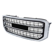 DURAFORCE For 2015 16-2020 GMC Yukon Front Upper Bumper Grille Base Chrome Grill 22936421