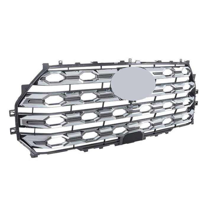 DURAFORCE 53101-0C160 For Toyota Tundra 2022-2023 Front Grille Chrome Grill W/camera Hole