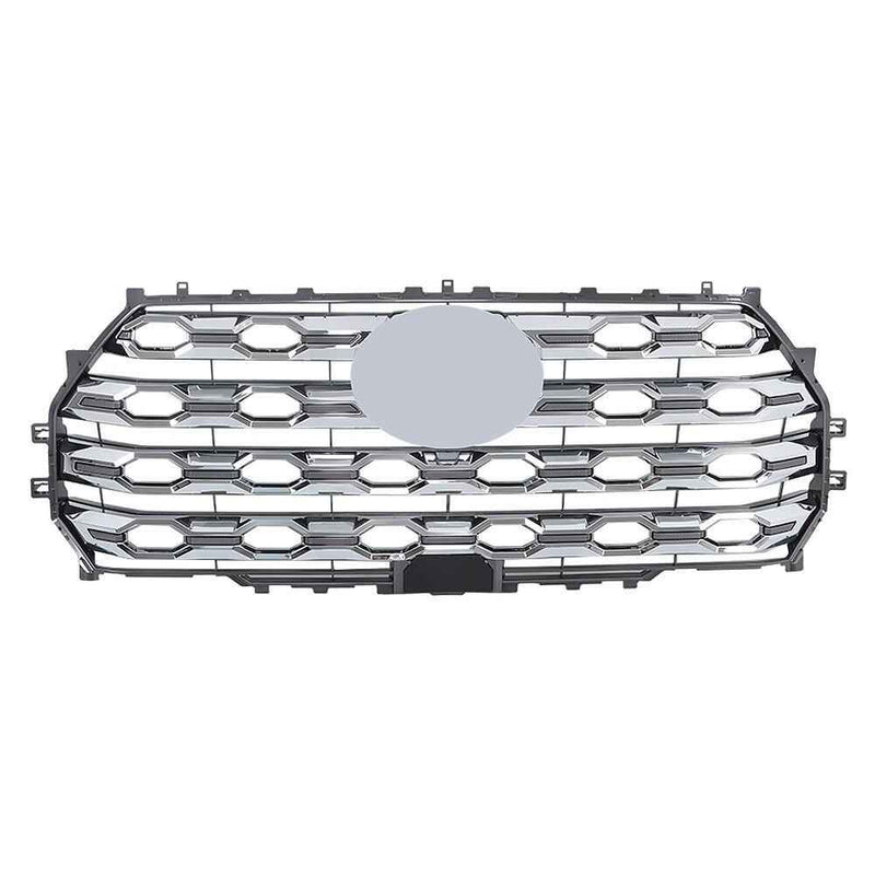 DURAFORCE 53101-0C160 For Toyota Tundra 2022-2023 Front Grille Chrome Grill W/camera Hole