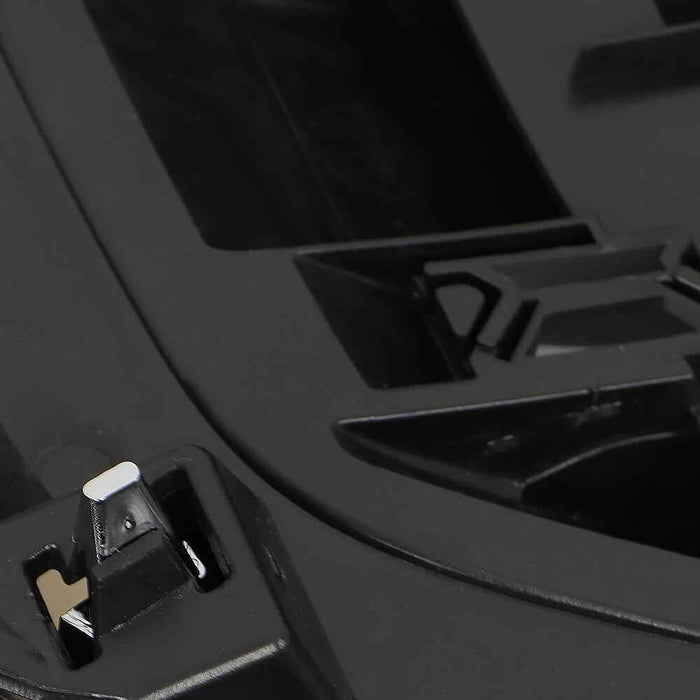 DURAFORCE Black Mesh Chrome Frame Grill For GMC Acadia SLE/SL 17 18 19 Front Upper Grille