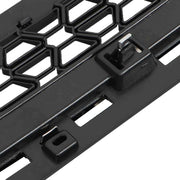 DURAFORCE Black Mesh Chrome Frame Grill For GMC Acadia SLE/SL 17 18 19 Front Upper Grille