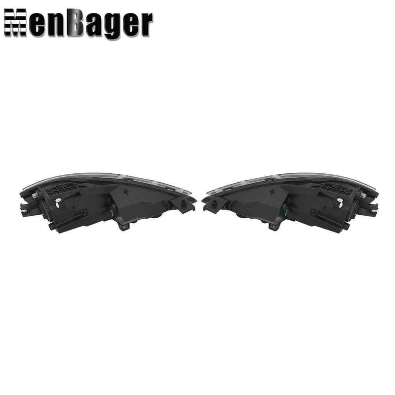 DURAFORCE Headlights Right&Left Side For 2013 2014 2015 2016 Dodge Dart Halogen W/O Bulbs
