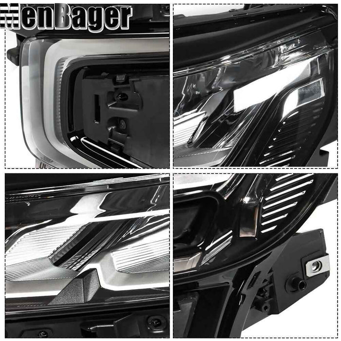 DURAFORCE For Chevy Tahoe/Suburban 2021-2023 Headlight Assy Headlamp LED Left Side