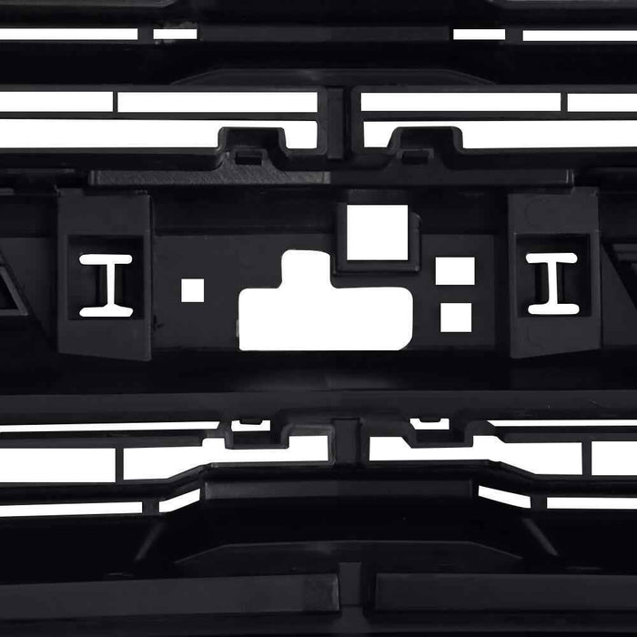 DURAFORCE 84922758 For 2021 2022 Chevrolet Colorado Front Upper Grill Grille Gloss Black