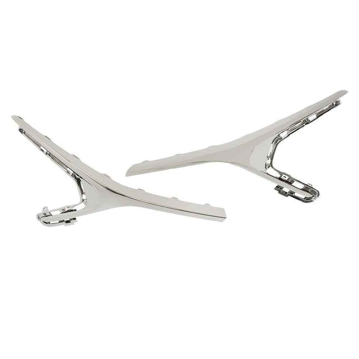 DURAFORCE For 2023-2024 Chevy Trax RS Front Upper Lower Grill Grille Black Chrome Trim