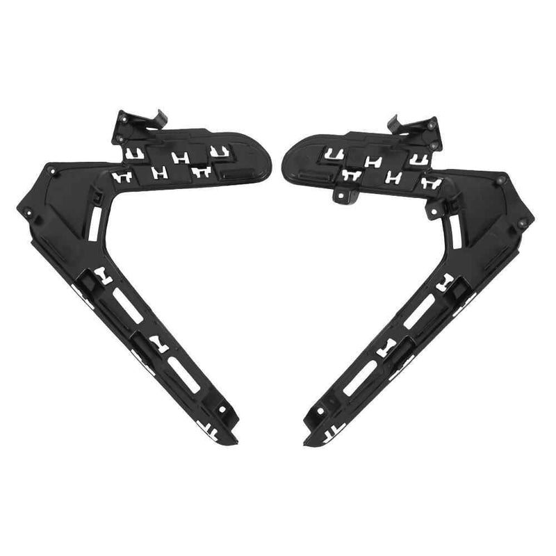 DURAFORCE For 2023-2024 Chevy Trax RS Front Upper Lower Grill Grille Black Chrome Trim