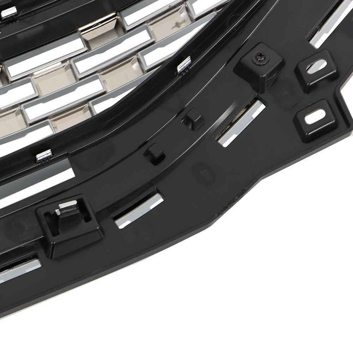 DURAFORCE Front Upper Grille Assembly Chrome Bumper Grill For 17 18 2019 GMC Acadia DENAL