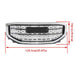 DURAFORCE Front Upper Grille Assembly Chrome Bumper Grill For 17 18 2019 GMC Acadia DENAL