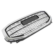 DURAFORCE Front Upper Grille Assembly Chrome Bumper Grill For 17 18 2019 GMC Acadia DENAL
