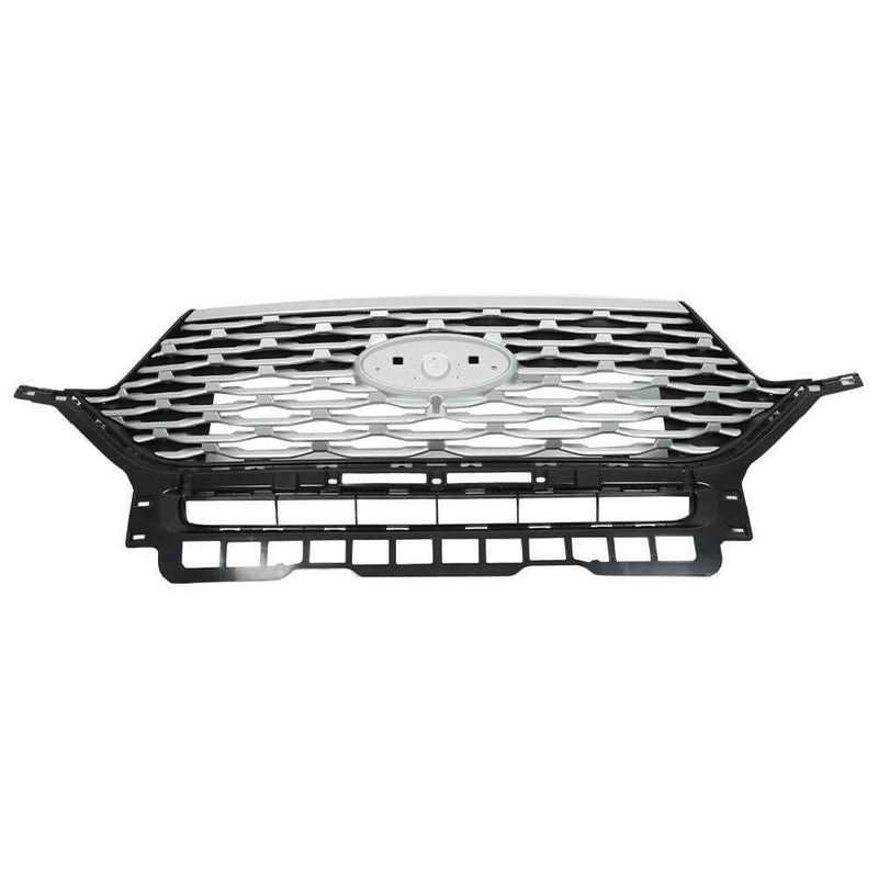 DURAFORCE Mesh Style Painted Plastic Grill For 2020-2022 Ford Explorer Front Upper Grille