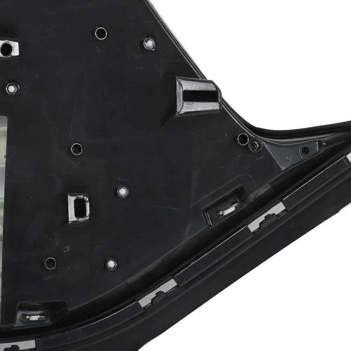 DURAFORCE Mesh Style Painted Plastic Grill For 2020-2022 Ford Explorer Front Upper Grille