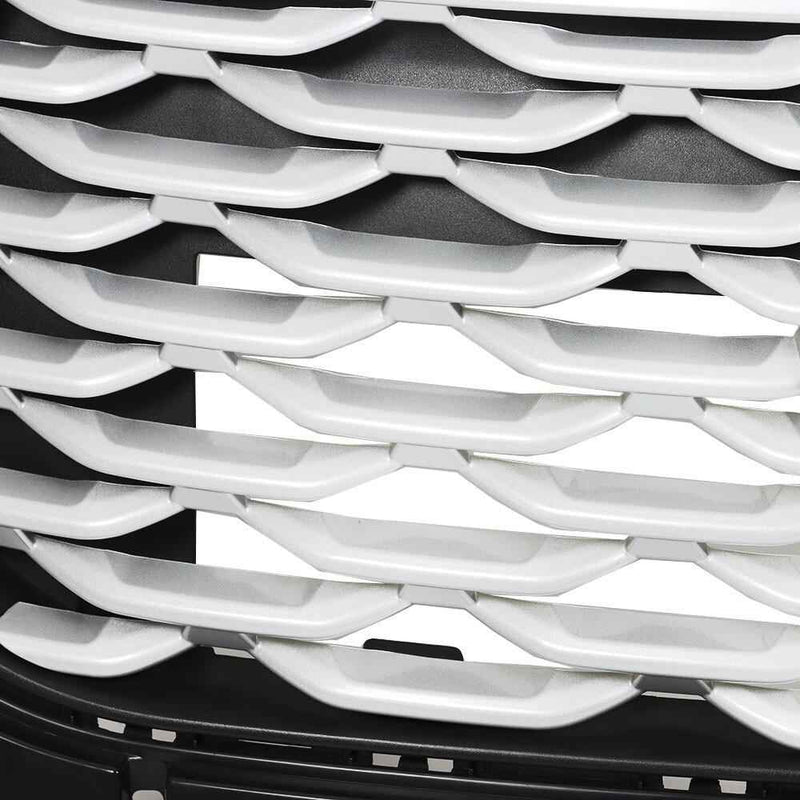 DURAFORCE Mesh Style Painted Plastic Grill For 2020-2022 Ford Explorer Front Upper Grille