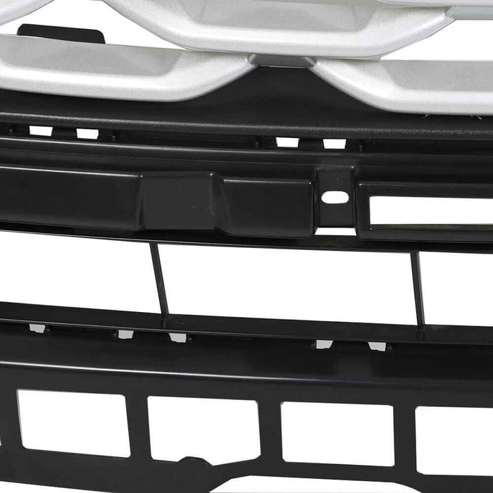DURAFORCE Mesh Style Painted Plastic Grill For 2020-2022 Ford Explorer Front Upper Grille