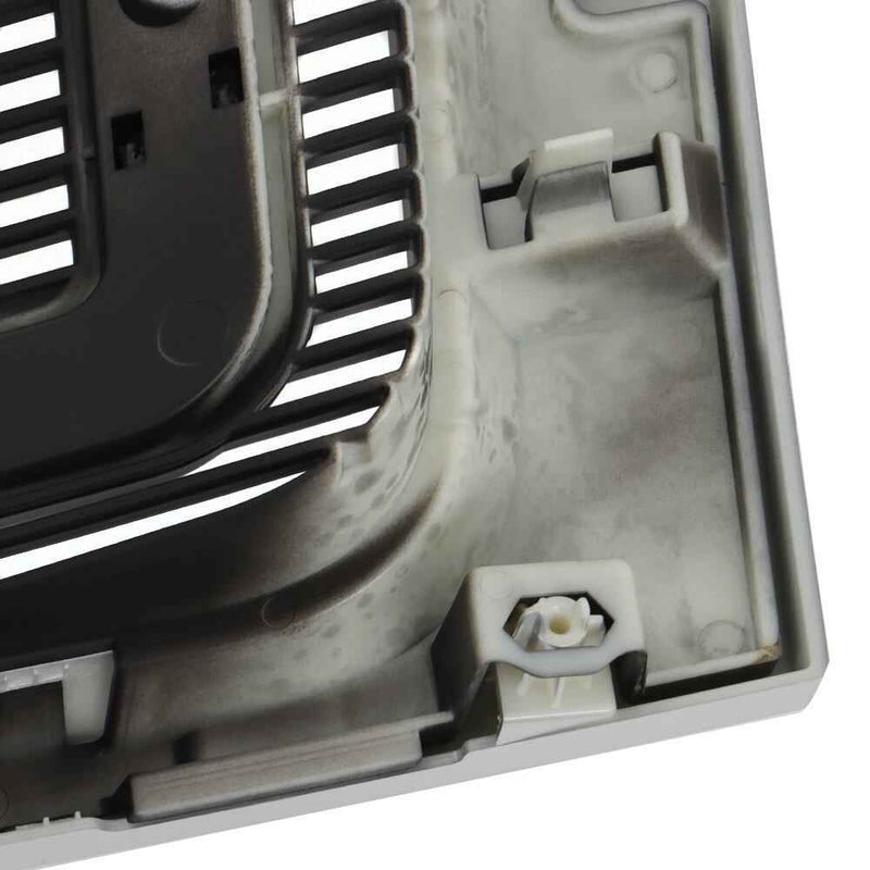 DURAFORCE For 2009-2014 Ford F150 Front Upper Grille Silver Black Grill DL3Z-8200-CPTM