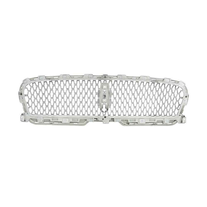 DURAFORCE W/Camera Hole Front Grille Gloss Black For 2017 2018 19 2020 Lincoln Continental