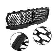 DURAFORCE Front Grille Gloss Black W/Camera Hole For 2017 2018 19 2020 Lincoln Continental