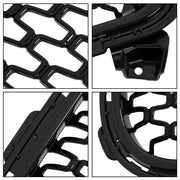 DURAFORCE Front Grille Gloss Black W/Camera Hole For 2017 2018 19 2020 Lincoln Continental
