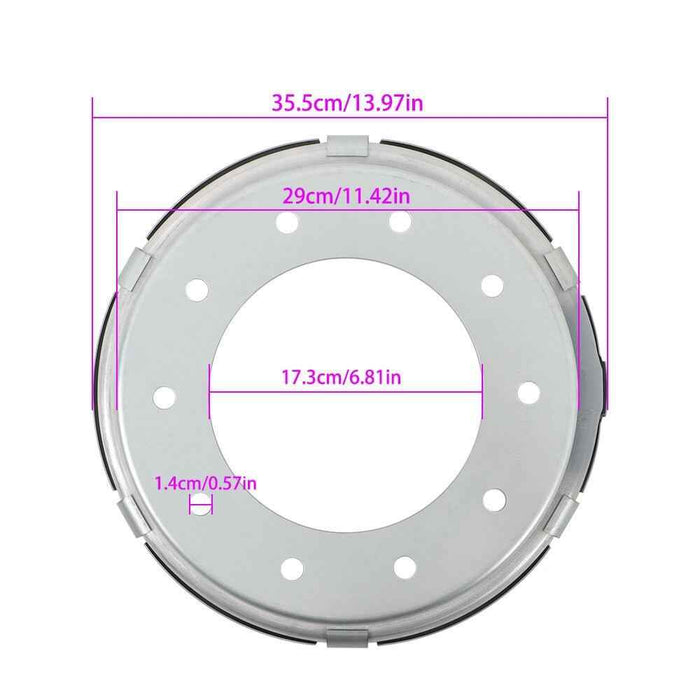DURAFORCE Pair Of Wheel Balancers F 450/F 550 For Dodge 4500/5500 2005 And Newer 400-422