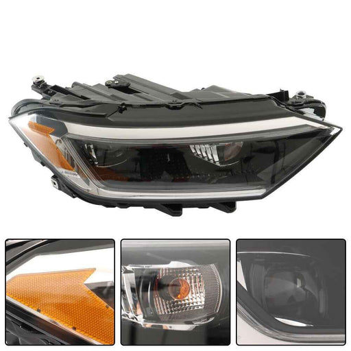 DURAFORCE Right Side For 2019-2023 Volkswagen Jetta Headlight Headlamps Assembly VW2502175