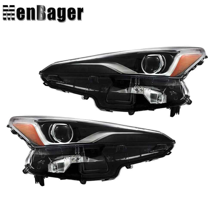 DURAFORCE Right&Left Side For 2019 2020 2021 2022 Toyota Prius Headlights LED Headlamps