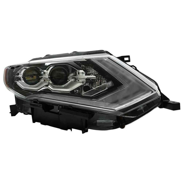 DURAFORCE Headlight Assembly For 2017 2018 2019 2020 Nissan Rogue LED Right Passenger Side