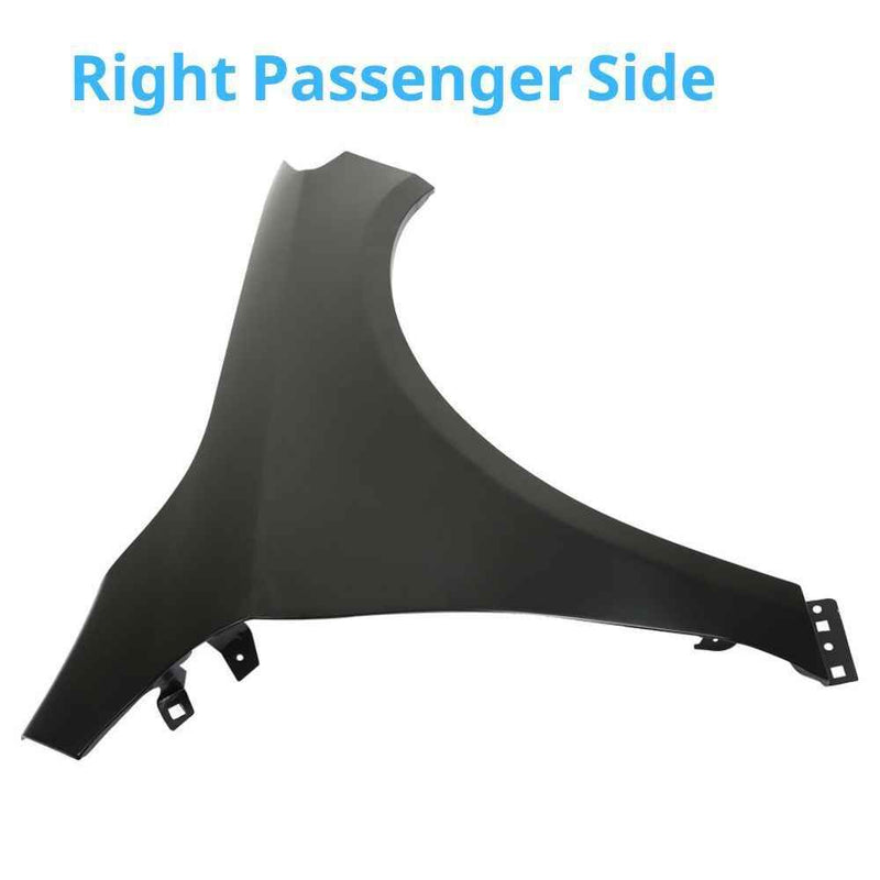 DURAFORCE Fit For 2014-19 Mercedes Benz CLA250 CLA45 AMG Fender Front Passenger Side Black
