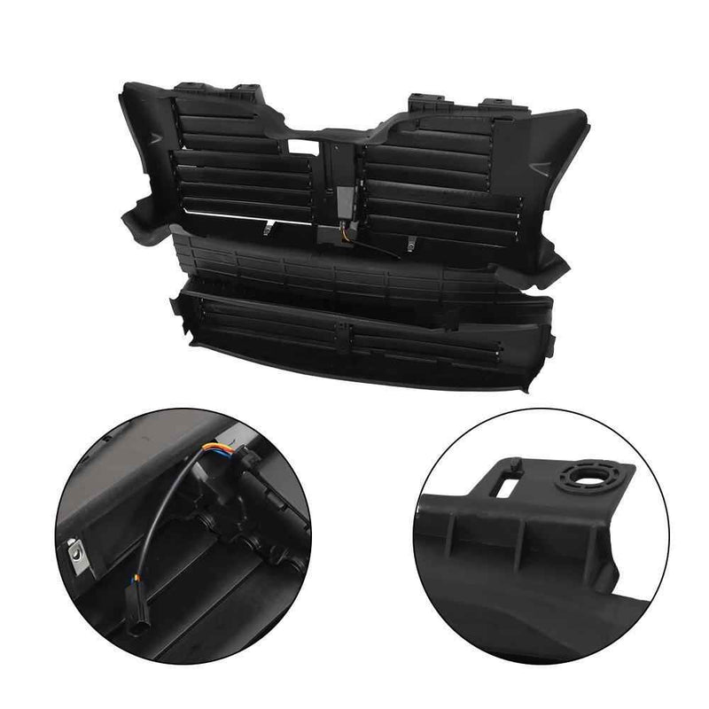 DURAFORCE Radiator Shutter Assembly For 2016-2018 Lincoln Ford MKX FA1Z8475C W/Motor
