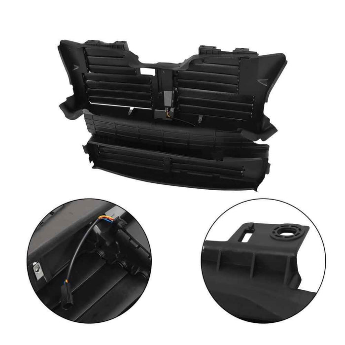 DURAFORCE Radiator Shutter Assembly For 2016-2018 Lincoln Ford MKX FA1Z8475C W/Motor