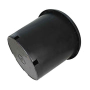 DURAFORCE 5X 25gallon Black Plastic Heavy Duty Pot Premium Nursery Plant Container Garden