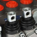 DURAFORCE SAE 6 Spool 11 GPM Hydraulic Backhoe Directional Control Valve 2 Joysticks