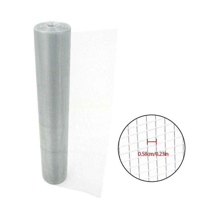 DURAFORCE Hardware Cloth 1/4inch 48"×100' Galvanized Chicken Wire Fence Welded Mesh Roll