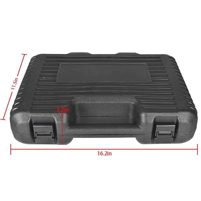 DURAFORCE Hydraulic Crimper A/C Hose Crimper with 7 Die Set Hydraulic Crimping Tool