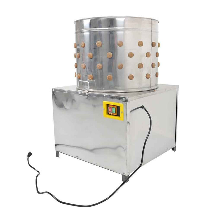 DURAFORCE Chicken Plucker Stainless Steel Plucking Machine Poultry De-Feather Remove 110V