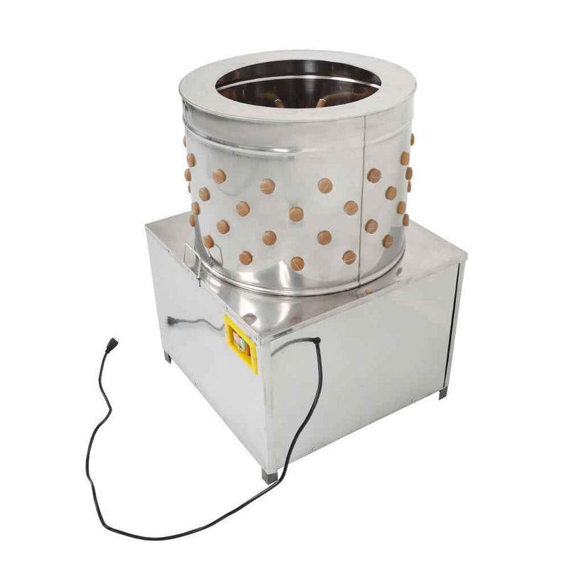 DURAFORCE Chicken Plucker Stainless Steel Plucking Machine Poultry De-Feather Remove 110V