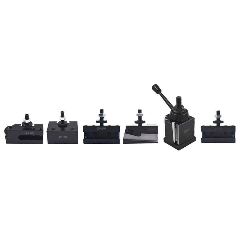 DURAFORCE 6 Pack BXA 250-222 QUICK CHANGE WEDGE TOOL POST SET SERIES 10" - 15" New