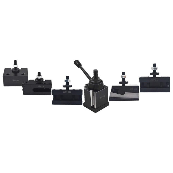 DURAFORCE 6 Pack BXA 250-222 QUICK CHANGE WEDGE TOOL POST SET SERIES 10" - 15" New