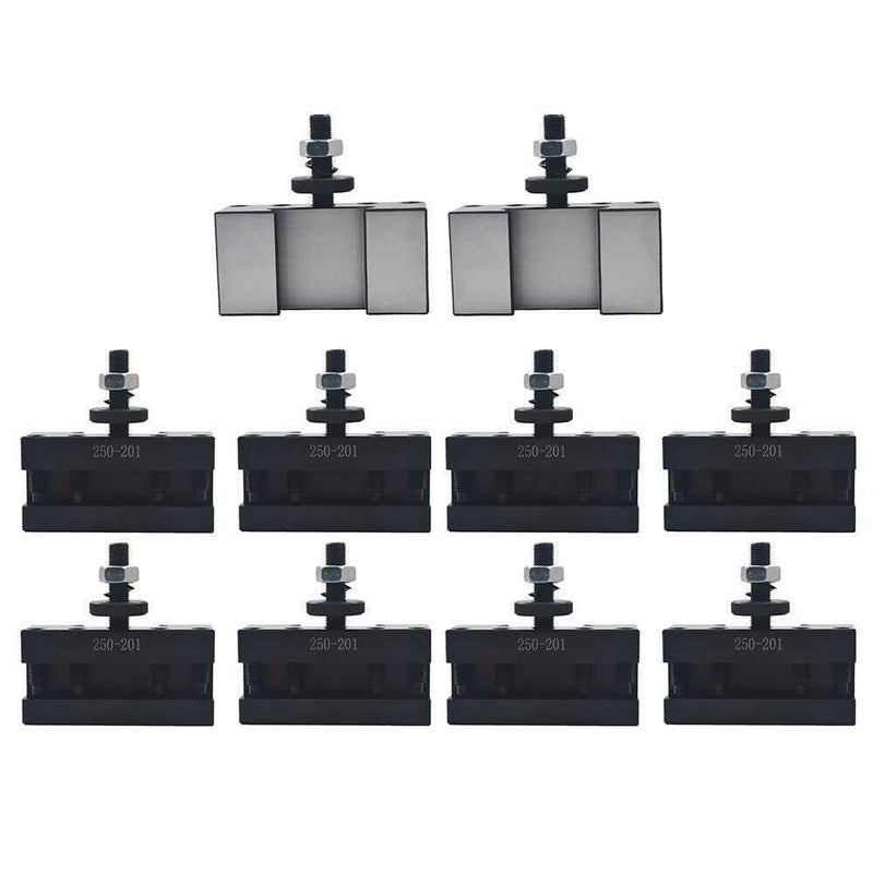 10Pcs BXA #1 250-201 Quick Change Tool Post Holder Turning & Facing For Lathe US
