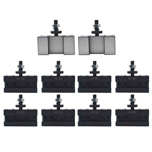10Pcs BXA #1 250-201 Quick Change Tool Post Holder Turning & Facing For Lathe US