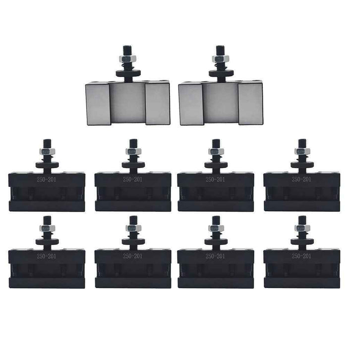 10Pcs BXA #1 250-201 Quick Change Tool Post Holder Turning & Facing For Lathe US