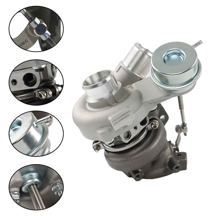 DURAFORCE Pair Left+Right Turbo Turbochargers For 2015-2017 Ford F-150 F150 2.7L V6 Engine