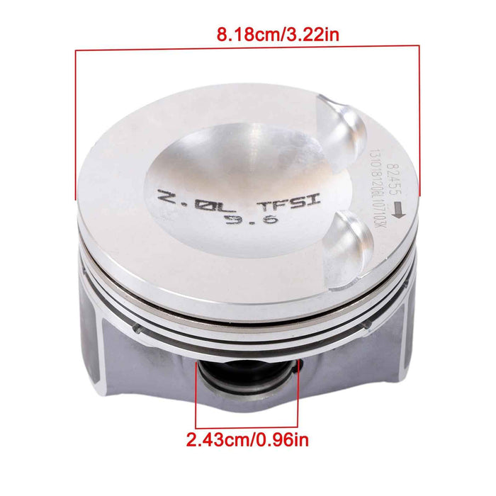 DURAFORCE For 2.0 TSI Audi A4 A6 VW Golf GTI 15-22 EA888 Gen3 Engine Rebuild Overhaul Kit