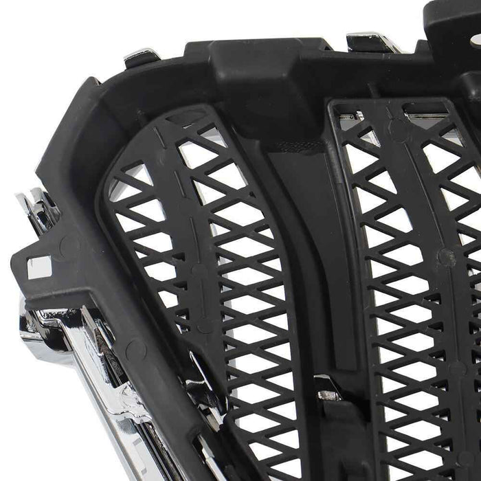 DURAFORCE Front Upper Bumper Grill Grille 84055812 For Buick Enclave 2013-2016 2017 Chrome