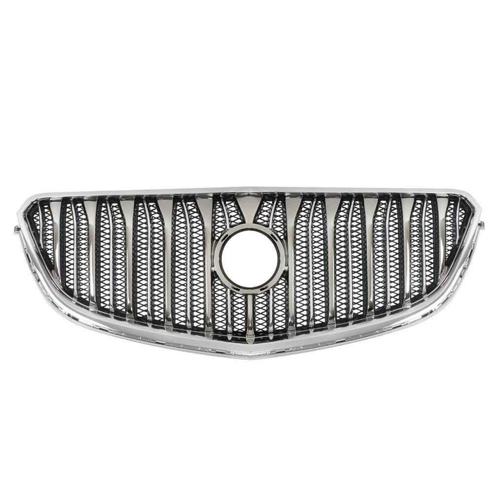 DURAFORCE Front Upper Bumper Grill Grille 84055812 For Buick Enclave 2013-2016 2017 Chrome
