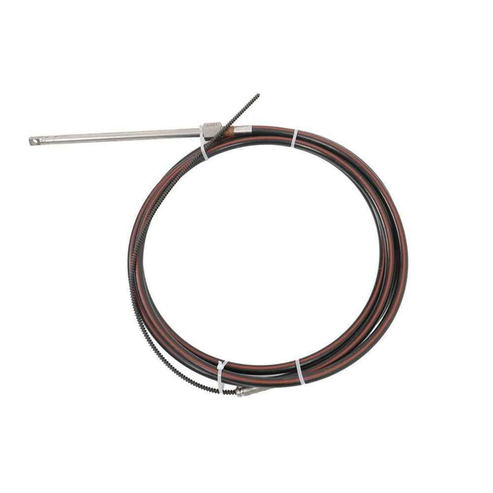 DURAFORCE New 16Ft Outboard Boat Rotary Steering System Kit With 12.4" Steering Wheel