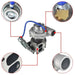 DURAFORCE For International DT466 DT466E I530 Turbo Turbocharger GTA3782BD & 2506784C91