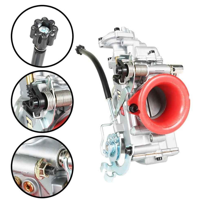 DURAFORCE FCR39 Racing Slant Body FCR 39mm Carburetor For Kawasaki KLX40 Suzuki DRZ 400S