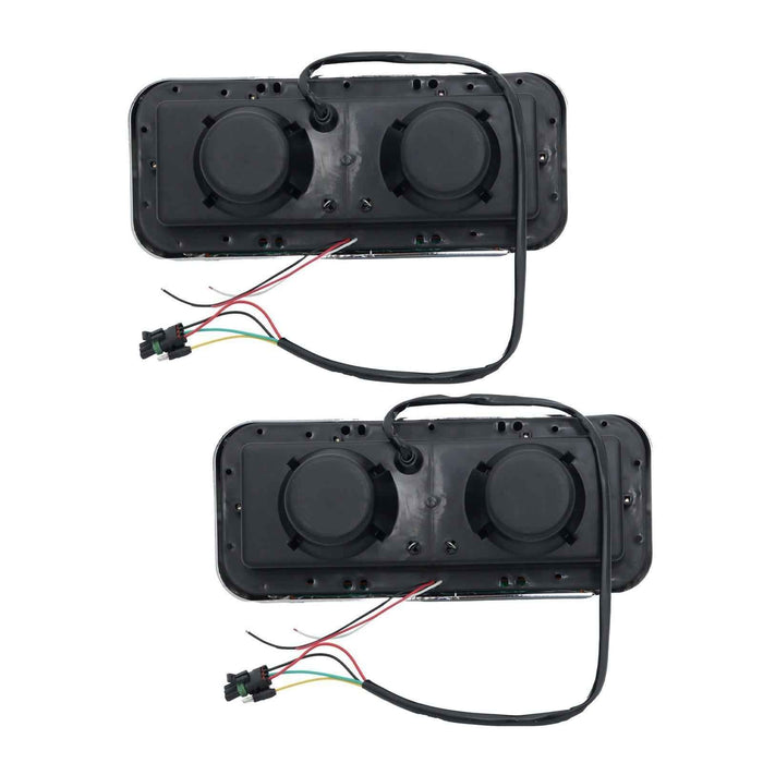 DURAFORCE Lamp For Kenworth W900 1981-2019 For Western Star LED DRL Projector Headlights